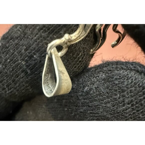 Vintage Charles Albert Sterling Silver 925 Abalone Sun Pendant B2 - Picture 13 of 16